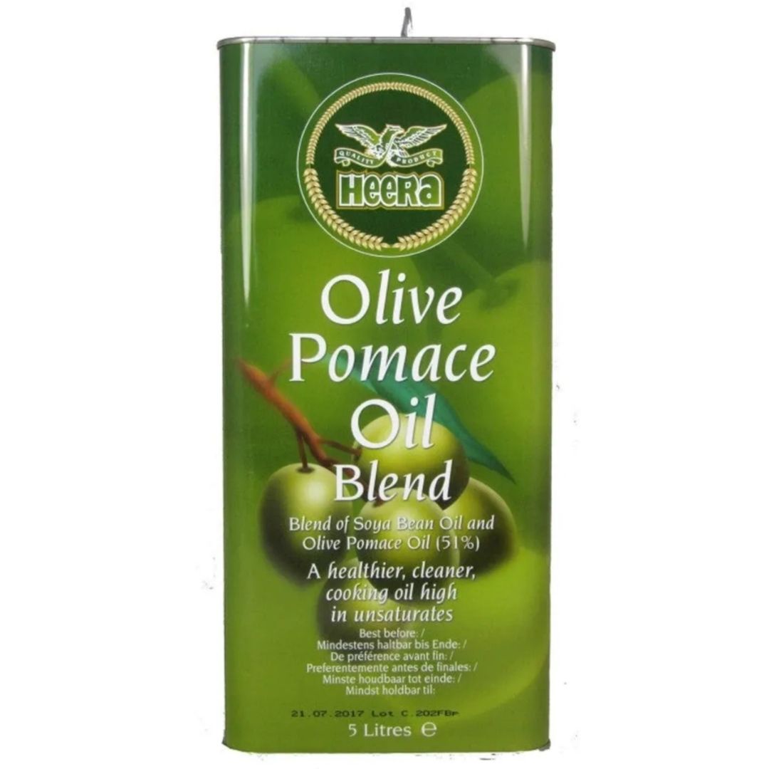 HEERA TIN POMACE OLIVE OIL 5LTR