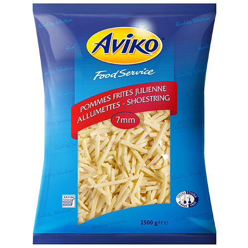AVIKO SHOESTRING 7MM FRIES JULIENNE (4X2.27KG)