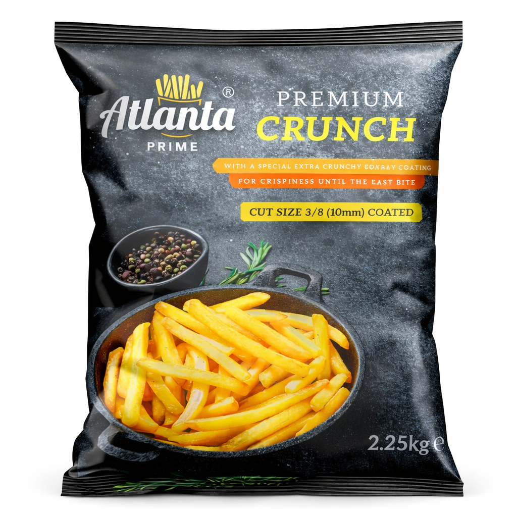 ATLANTA 10MM PREMIUM CRUNCH COATED FRIES 9KG