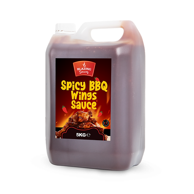 BLAZING'S SPICY BBQ WINGS SAUCE 5LTR