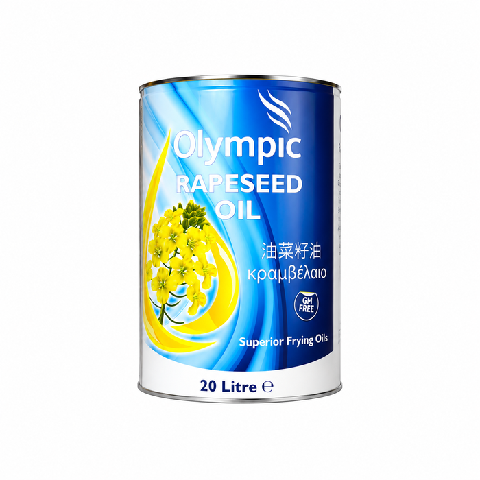 OLYMPIC RAPESEED OIL TIN (20L) BLUE