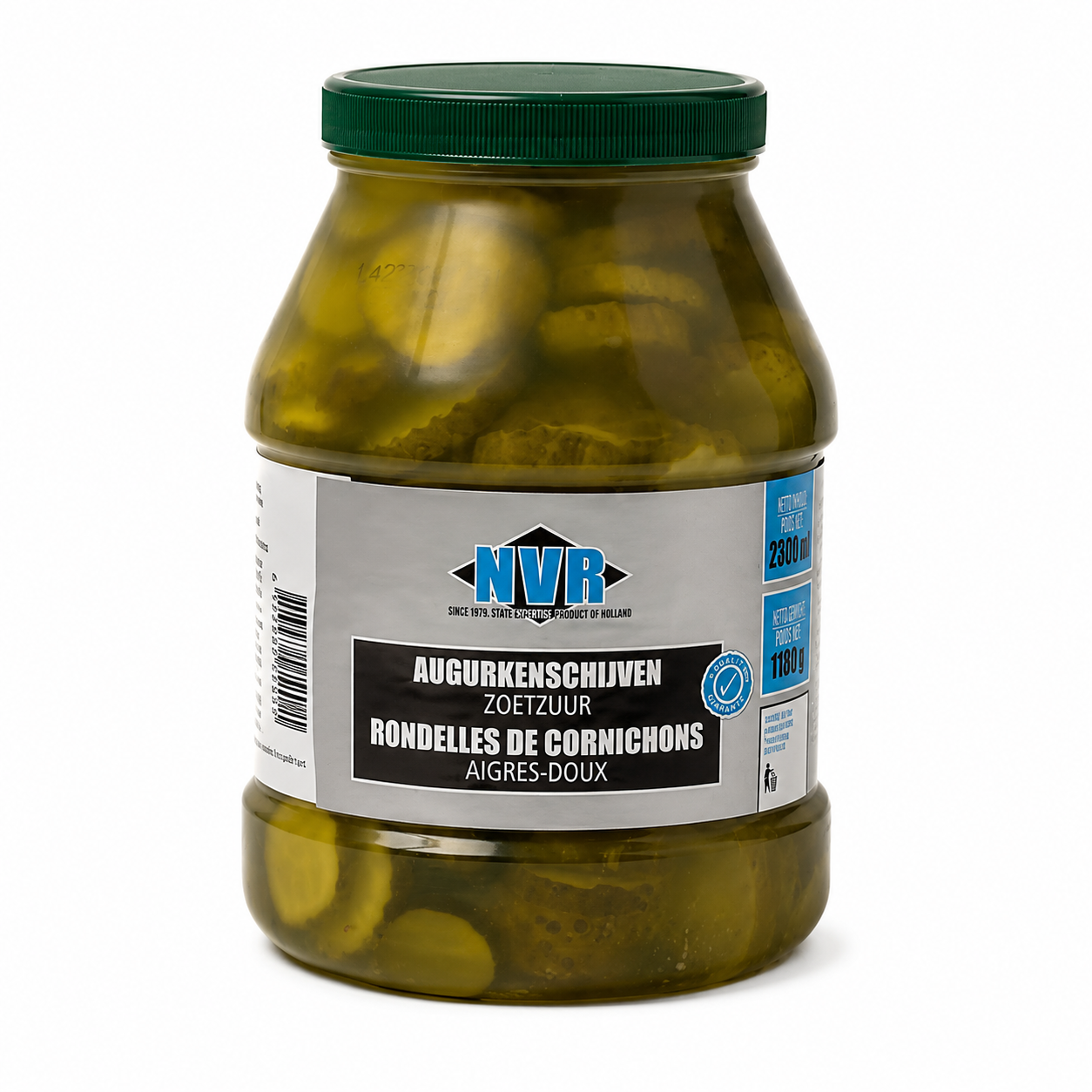 KROON SLICED GHERKINS (PLASTIC) 2.3 KG
