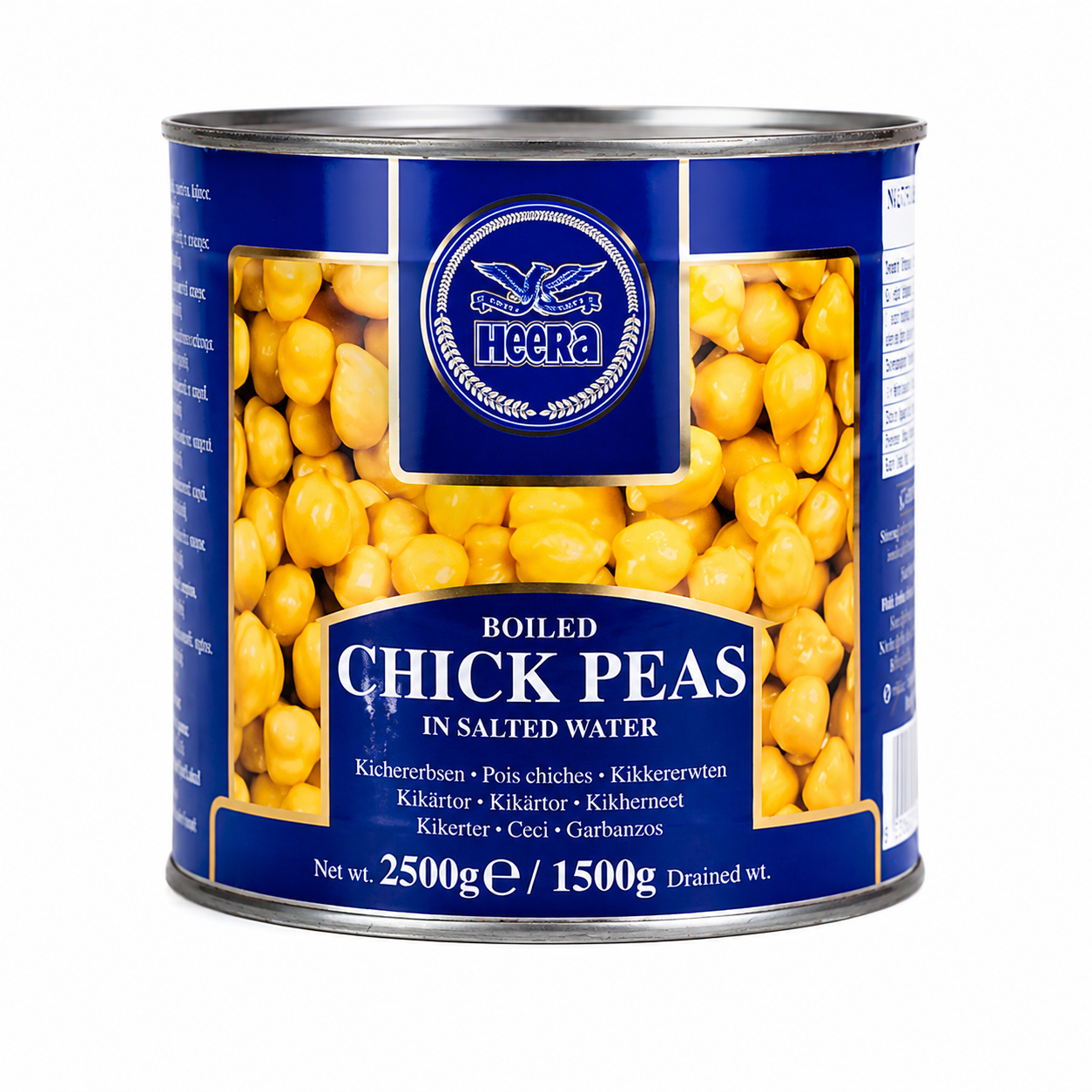 HEERA BOILED CHICK PEAS 6X2.6KG