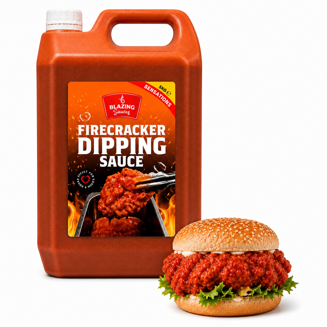 BLAZING FIRECRACKER SAUCE 5LTR