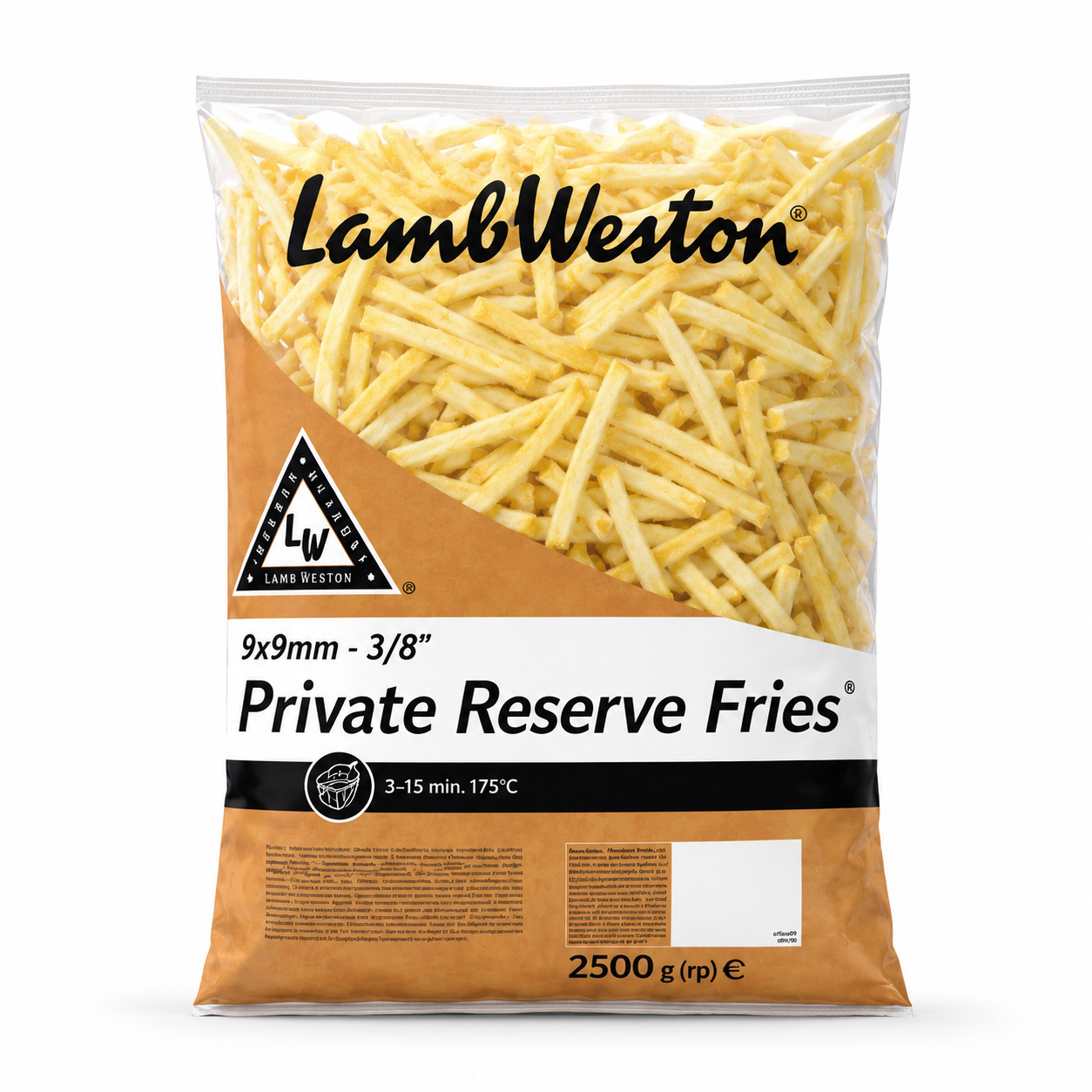 LAMB WESTON (P.R) CHIPS 9X9MM (4X2.5KG)