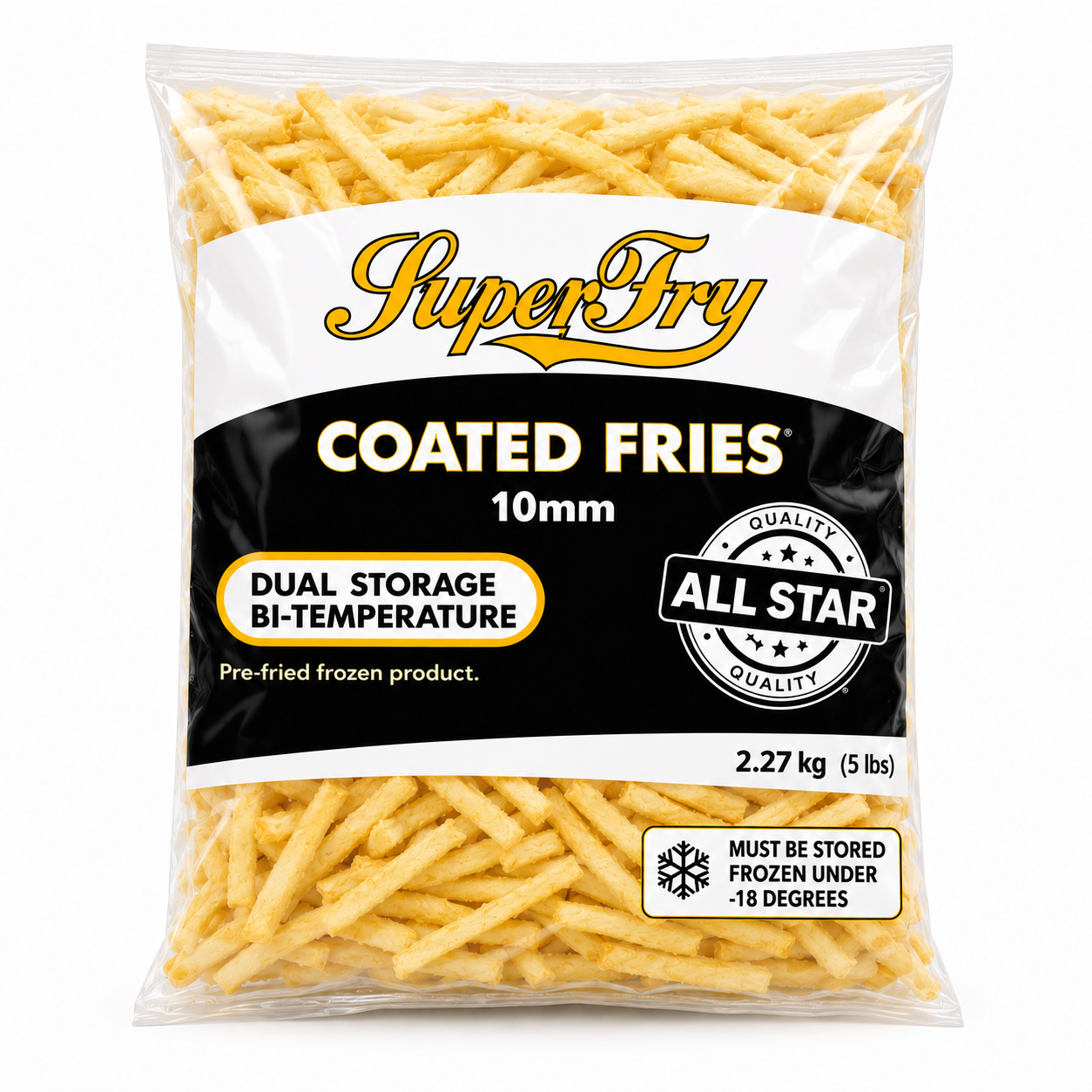 ALL STAR BLACK BOX COATED 3/8(4X2.25)