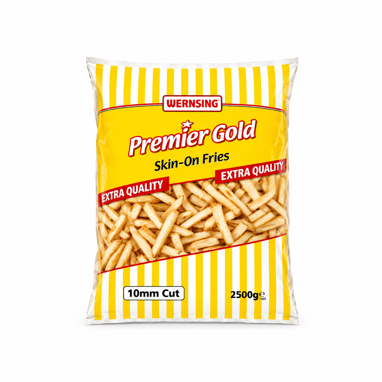 WERNSING SKIN ON FRIES 10MM COATED 10KG
