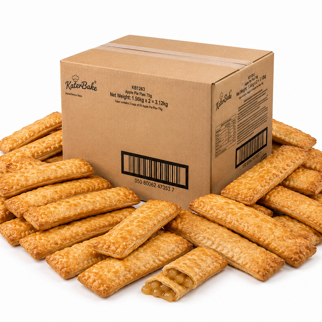 KARTER BAKE APPLE PIES 40 X 78G